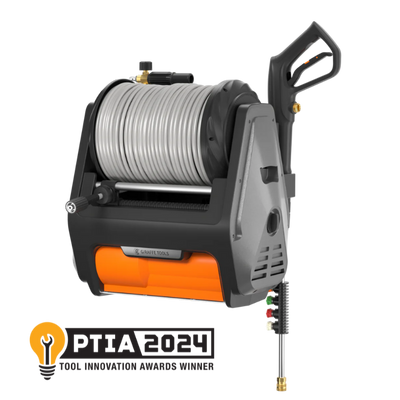 Grandfalls Retractable Pressure Washer PRO Made By Giraffe Tools