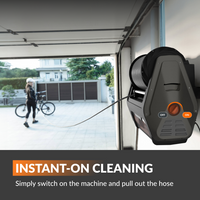 Grandfalls Retractable Pressure Washer PRO Made By Giraffe Tools