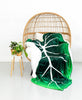 Gloriosum Giant Plant Leaf 7.5ft Tall Blanket