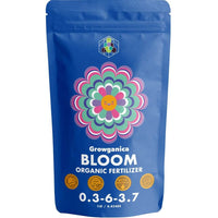 Growganica Bloom Organic Living Soil Plant Food | Bigger Flower 0.3-6-3.7 Fertilizer