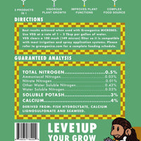 Growganica Veg Organic Living Soil Plant Food for Vigorous Growth and Lush Canopy 0.5-0-3 Fertilizer