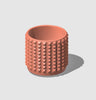Cubist Planter with Drainage, Pick Your Color & Size