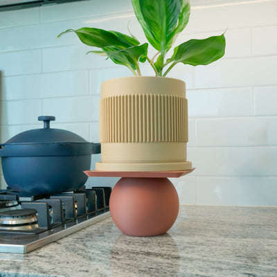 Unique Ball Plant Stand, Pick Your Size & Color