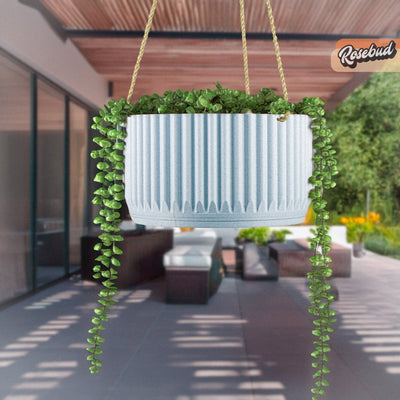 MCR Bowl Hanging Plant Pot for Indoor or Outdoors, Color & Size Options!