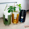 Modern Elevated Planter and Plant Stand Set - 2-Piece Plant Pot with Drainage in Multi Colors & Sizes