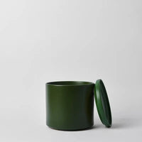 Solid Goods - Ceramic Cylinder Planter Pot with Saucer
