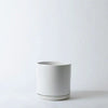 Solid Goods - Ceramic Cylinder Planter Pot with Saucer