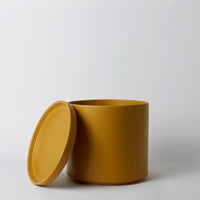 Solid Goods - Ceramic Cylinder Planter Pot with Saucer