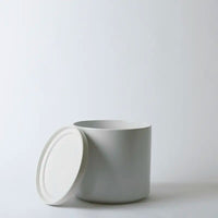 Solid Goods - Ceramic Cylinder Planter Pot with Saucer