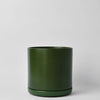 Solid Goods - Ceramic Cylinder Planter Pot with Saucer