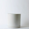 Solid Goods - Ceramic Cylinder Planter Pot with Saucer