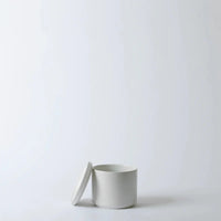 Solid Goods - Ceramic Cylinder Planter Pot with Saucer