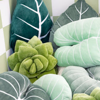 Lil' Pop Succulent®  - 16" Olive Green Plant Pillow