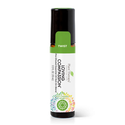 Loving Compassion (Heart Chakra) Essential Oil Pre-Diluted Roll-On By Plant Therapy