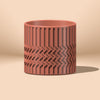 Minimalist Zig-Zag Planter In Many Colors & Sizes
