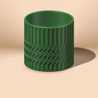 Minimalist Zig-Zag Planter In Many Colors & Sizes