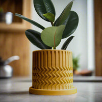 Minimalist Zig-Zag Planter In Many Colors & Sizes