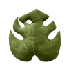 Monstera Deliciosa Leaf Pillow