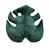 Monstera Deliciosa Leaf Pillow