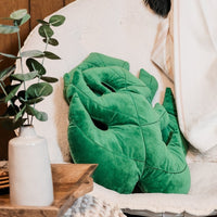 Monstera Deliciosa Leaf Pillow