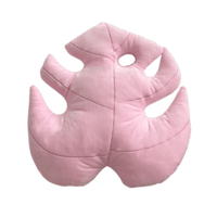 Monstera Deliciosa Leaf Pillow