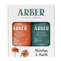 Organic Nutrition & Health Starter Set, Plant Food & Bio Protectant By Arber