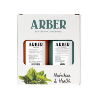 Organic Nutrition & Health Starter Set, Plant Food & Bio Protectant By Arber
