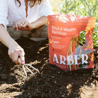 Organic Fruit & Veggie Fertilizer For Plants & Gardens By Arber