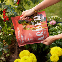 Organic Fruit & Veggie Fertilizer For Plants & Gardens By Arber