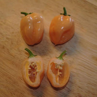 Peach Habanero Pepper Seeds, Garden Vegetables