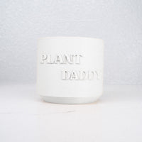 Plant Daddy Planter With Size & Color Options