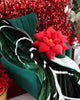 Poinsettia 23" Plant Pillow - Christmas Holiday Red