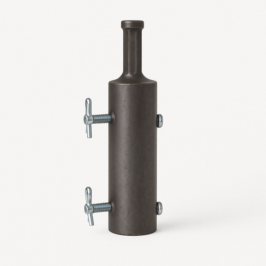 Connect Your Power Planter Auger to a  7/16" Quick Attach Drill Adapter, USA Made!