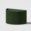Ribbed Wall Planter, Various Colors & Sizes