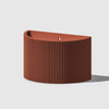 Ribbed Wall Planter, Various Colors & Sizes