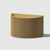 Ribbed Wall Planter, Various Colors & Sizes