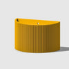 Ribbed Wall Planter, Various Colors & Sizes