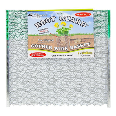 Garden Root Guard Gopher Basket - 1 Gallon (Pack of 2)