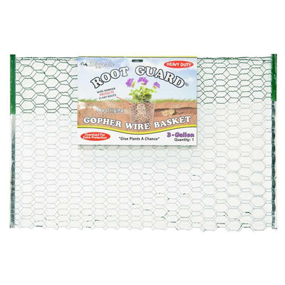 Garden Root Guard Gopher Basket - 3 Gallon