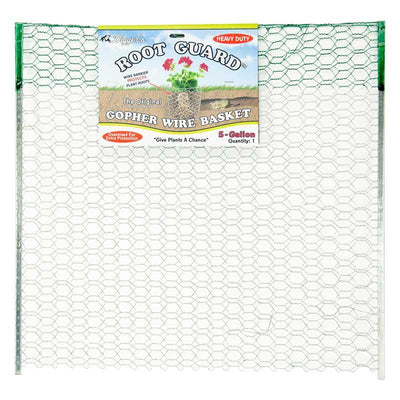 Garden Root Guard Gopher Basket - 5 Gallon