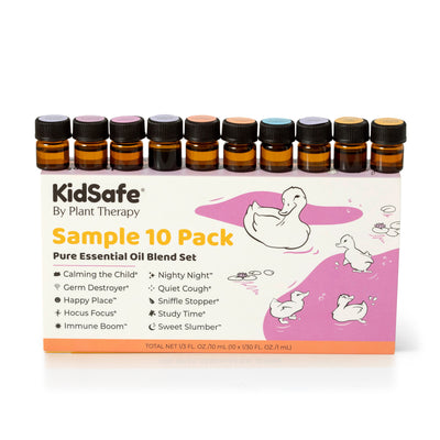 KidSafe Blends Sample 10 Pack By Plant Therapy