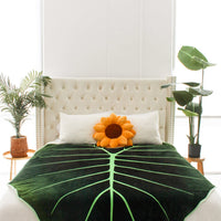 Sunflower 20" Plant Pillow - Golden Yellow
