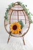 Sunflower 20" Plant Pillow - Golden Yellow