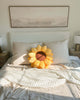 Sunflower 20" Plant Pillow - Golden Yellow