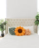 Sunflower 20" Plant Pillow - Golden Yellow