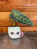 Anthurium Queen Plant Plush Keychain