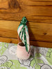 Begonia Variegated Maculata Plant Plush Keychain