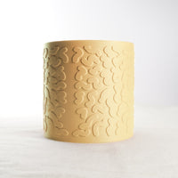 Tiny Squiggle Cheetah Planter Pot With Drainage & Drip Tray, Pick Your Color & Size