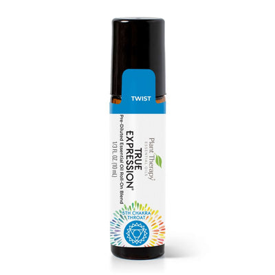True Expression (Throat Chakra) Essential Oil Pre-Diluted Roll-On By Plant Therapy