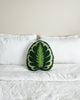 Tufted Calathea Medallion Plant Leaf Pillow